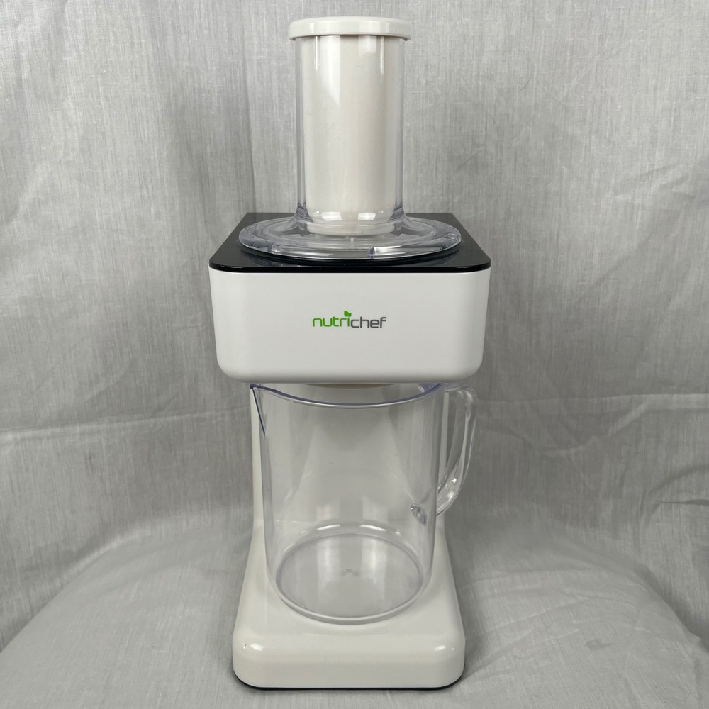 NutriChef‎ Electric Food Spiralizer 3-in-1 Processor Salad Shooter Shredder